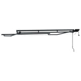Manual Awning Frame with LEDs Anthracite 3 x 2.5 m Aluminium 42024810