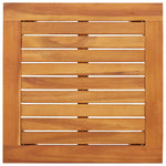 Garden Sofa Set 3 pcs Brown 45 x 45 x 38cm Solid Acacia wood 4106581
