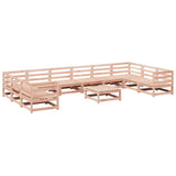 11 Piece Garden Sofa Set Solid Wood Douglas Fir 3299646