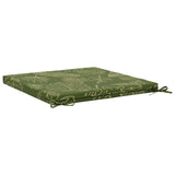 4-Piece Seat Cushions SOEST 4 pcs 100% Polyester Leaf Design 945036