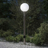 Bollard Light with Sensor&Outlet 120 cm Stainless Steel IP44 4006109