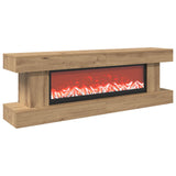 Electric Fireplace Artisan Oak 150 x 30 x 50 cm Engineered wood 8020791
