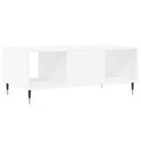 Coffee Table White 90x50x36.5 cm Engineered Wood 830580