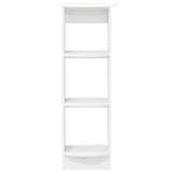Side Cabinet White 40 x 40 x 100 cm Engineered Wood 899843