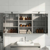 Bathroom Cabinet Set 3 pcs 120 x 10.5 x 60.5 cm Engineered wood 3403741