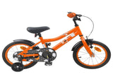 Kids Bike 16 Inches for 4-6 Years Old Orange 42009519