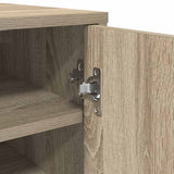 Shoe Cabinet Sonoma Oak 32x35x92 cm Engineered Wood 808975