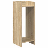 Plant Stand 2 pcs Sonoma Oak 30 x 30 x 80 cm Engineered Wood 899583