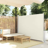 Retractable Side Awning 140 x 300 cm Cream 45354