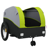 Bike Trailer Black and Green 45 kg Iron 94151