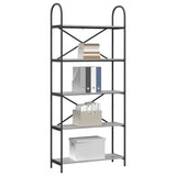 Bookshelf Grey Sonoma 80 x 30 x 183 cm Engineered wood 879890