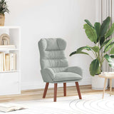 Armchair Light Grey 69 x 74 x 93 cm Velvet 42001887