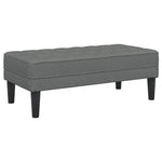 Sofa Set 2 pcs Dark grey 173 x 131 x 67 cm Fabric 3329253