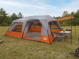 Instant Tent Grey and Orange 8-Person 42017486