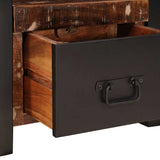 Valet Stand Multicolour 40 x 40 x 90 cm Solid Reclaim Wood 4015986