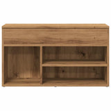 Shoe Bench Artisan Oak 80x30x45 cm Engineered Wood 856757