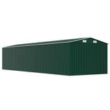 Garden Shed Green 257x779x181 cm Galvanised steel 47032