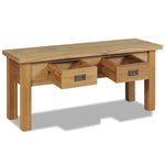 Hall Bench Solid Teak 90x30x40 cm 244486