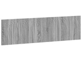 Wall-Mounted Headboard ALKMAAR Grey Sonoma Engineered Wood 896301