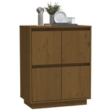 Sideboard Honey Brown 60x34x75 cm Solid Wood Pine 813378