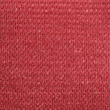 Sunshade Sail 160 g/m Red 6x6 m HDPE 311609