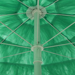 Hawaii Beach Parasol Green 300 cm 314699
