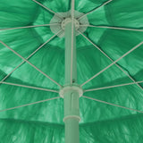 Hawaii Beach Parasol Green 300 cm 314699