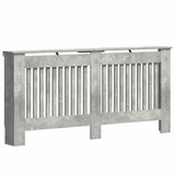 Radiator Cover Concrete Grey 172 x 19 x 81.5 cm Engineered Wood 884072