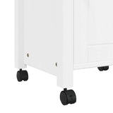 Kitchen Trolley MONZA 48x40x88.5 cm Solid Wood Pine 376090