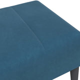 Footstool Blue 77x55x31 cm Velvet 4007374