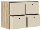 Sideboard with Drawer Sonoma Oak 68.5 x 32 x 67 cm 8000542