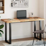 Table Top Rectangular 140x60x4 cm Solid Wood Acacia 4008861