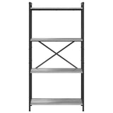 Bookshelf Grey sonoma 60 x 30 x 120 cm Engineered Wood 868392