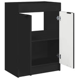 Bathroom under Sink Cabinet Black 56 x 37.5 x 81 cm 890095
