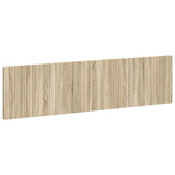 Wall-Mounted Headboard ZWOLLE Sonoma Oak Engineered Wood 896487