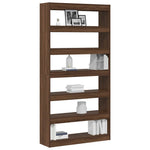 Book Cabinet Brown Engineered Wood 3333929