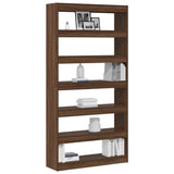 Book Cabinet Brown Engineered Wood 3333929