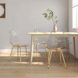 Dining Chairs 4 pcs Transparent PET 338063
