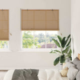 Roller Blind Brown 150 x 220 cm Bamboo 42006861
