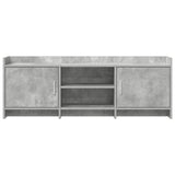 TV Cabinet 130 x 33 x 47 cm Concrete Grey Engineered Wood 8011174