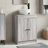 Bathroom Vanity with Sink Grey Sonoma 54 x 35 x 83 cm 890119
