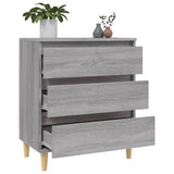 Sideboard Grey Sonoma 60x35x70 cm Engineered Wood 823046