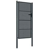 Garden Gate Anthracite 100x200 cm Steel 154564