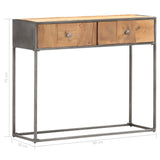 Console Table 90x30x75 cm Solid Reclaimed Wood 286531