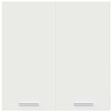 Hanging Cabinet Lyon White 60x31x60 cm Engineered Wood 801268