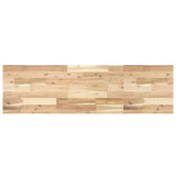 Basin Shelf Wall Mounted Steel and Solid Wood Acacia 3302705