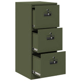 File Cabinet Olive Green 44 x 50 x 106.5 cm Cold-Rolled Steel 891602