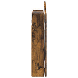 Dartboard Cabinet Smoked Oak 56 x 12 x 63 cm Engineered Wood 8006656