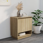 ZNTS Sideboard Sonoma Oak 70x41x75 cm Engineered Wood 809542