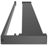 Shower Shelf for Walk-in Shower Wall Black 80 cm Aluminium 153615